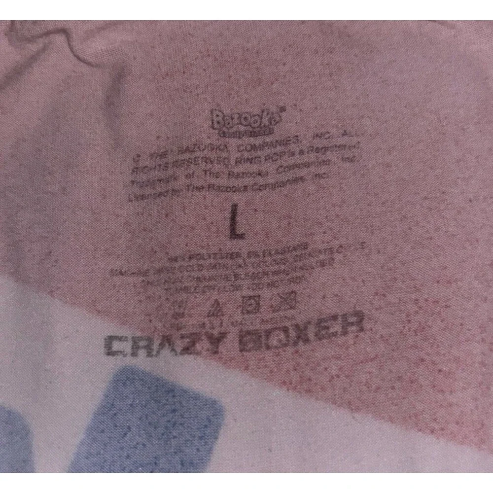 Crazy Bixer Bazooka Bubble Gum Size Large